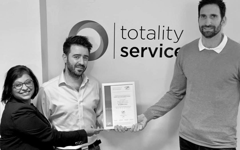 Receiving ISO 27001 certificate